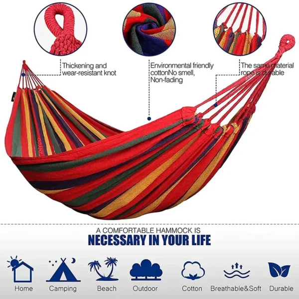 Outdoor Canvas Hammock