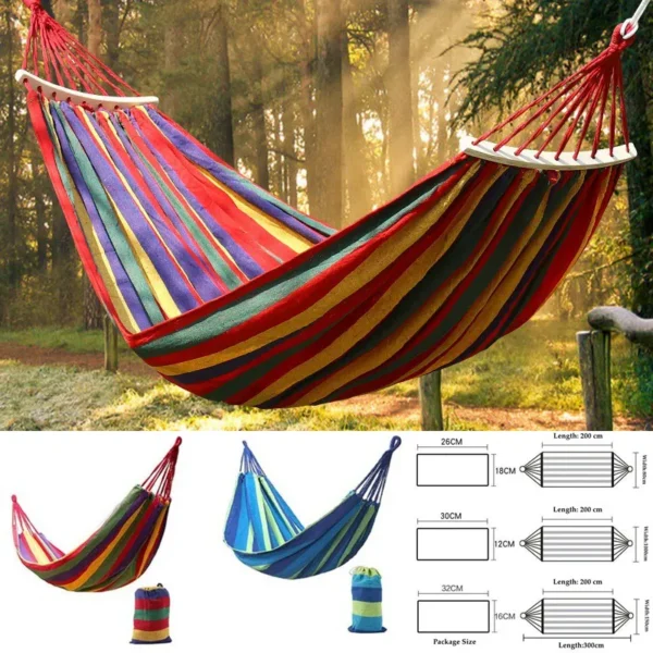 Outdoor Canvas Hammock