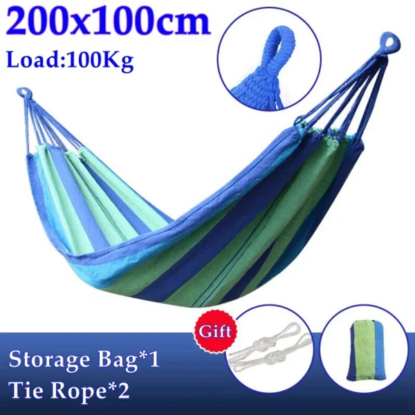 Outdoor Canvas Hammock