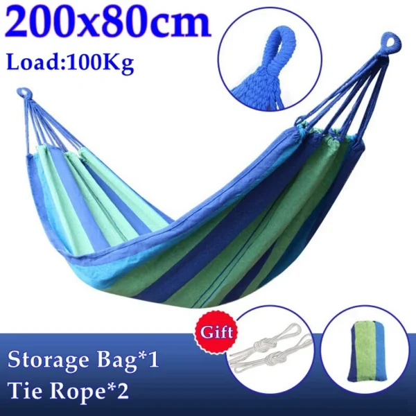 Outdoor Canvas Hammock