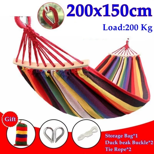 Outdoor Canvas Hammock