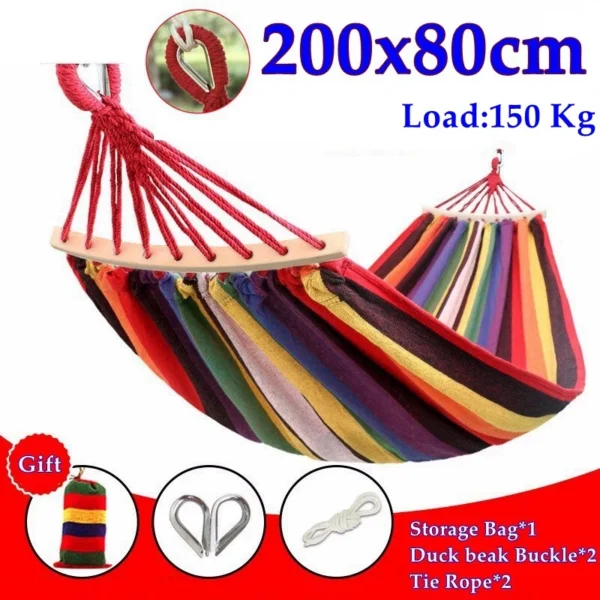 Outdoor Canvas Hammock