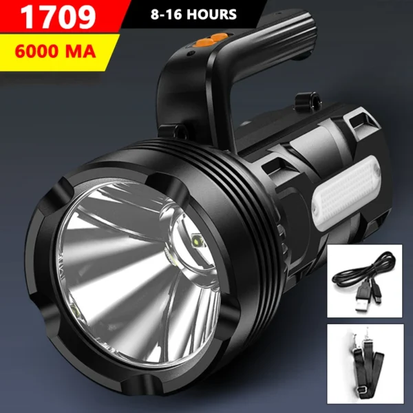 Outdoor LED Lamp Handheld Spotlight Portable