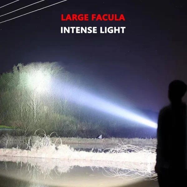 Outdoor LED Lamp Handheld Spotlight Portable