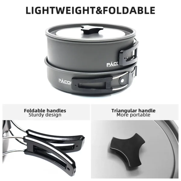 PACOONE's Camping Cookware Set