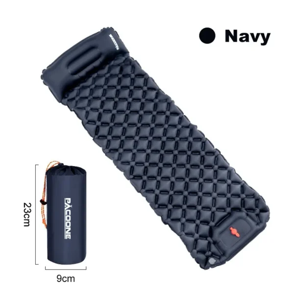 PACOONE's Inflatable Mattress Sleeping Pad With Pillows