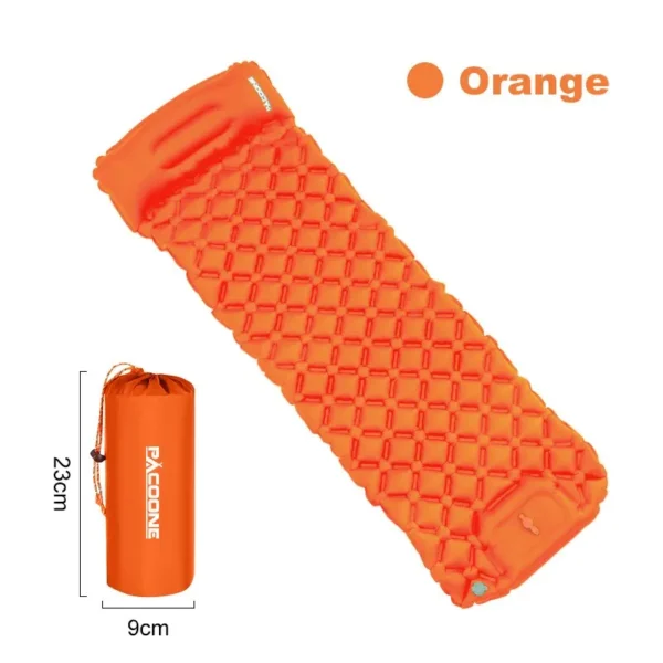 PACOONE's Inflatable Mattress Sleeping Pad With Pillows