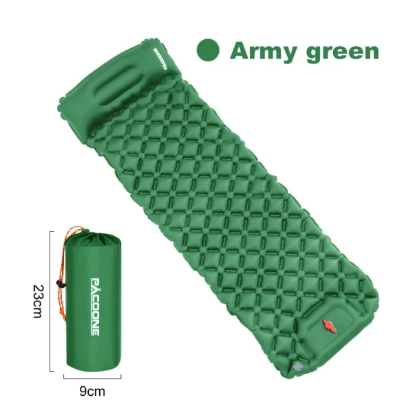 PACOONE's Sleeping Inflatable Mattress with Pillows