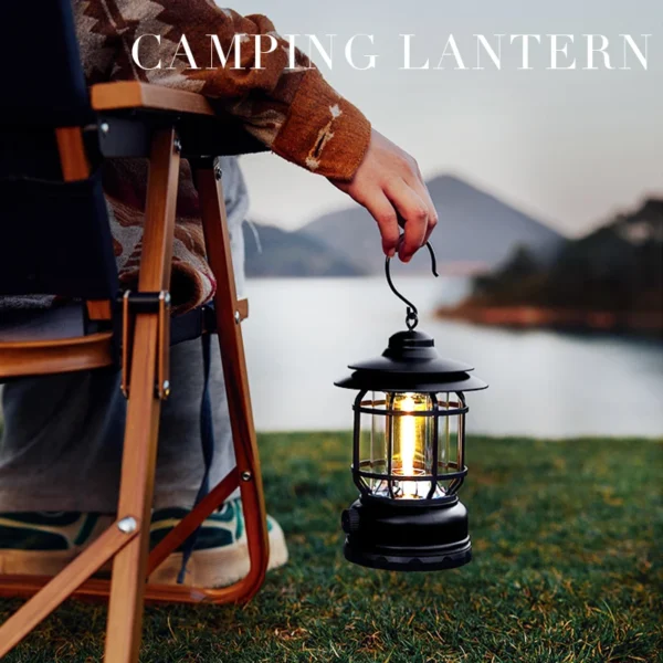 Portable Camping USB Recharging Lantern - Image 3