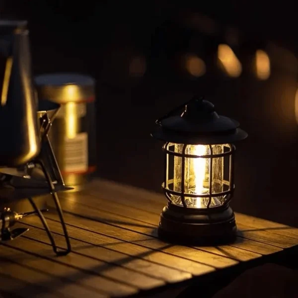 Portable Retro Camping Lantern - Image 3