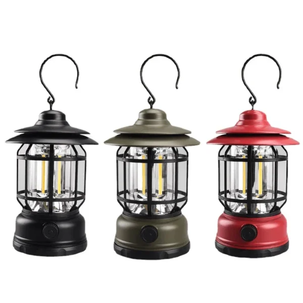 Portable Retro Camping Lantern - Image 4