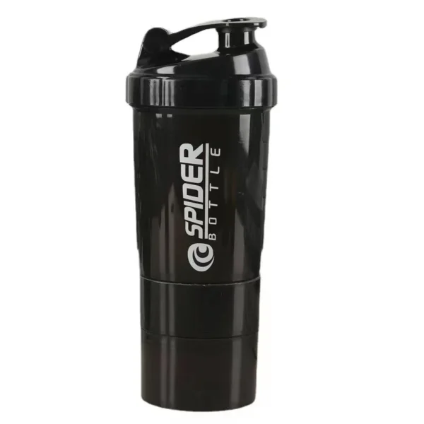 Protein Shaker Cup with Powder Storage Containe