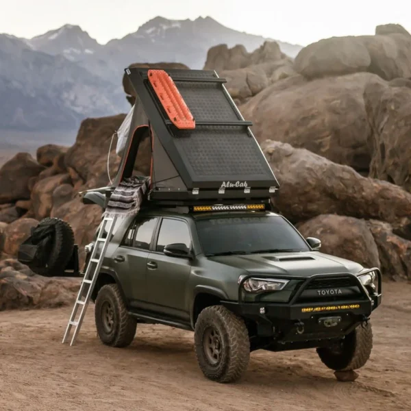 QIBU's  Aluminum Alloy Triangle Car Rooftop Tent