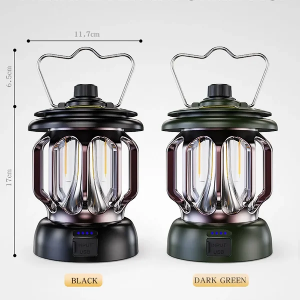 Retro Portable Camping Lantern