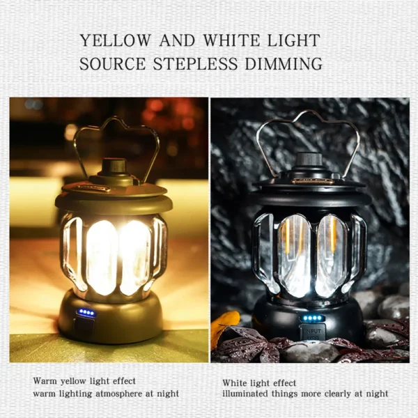 Retro Portable Camping Lantern