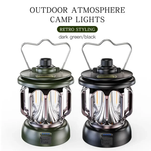 Retro Portable Camping Lantern
