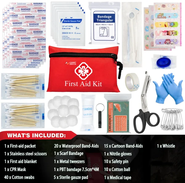 Sanke Rescue's First Aid Kit