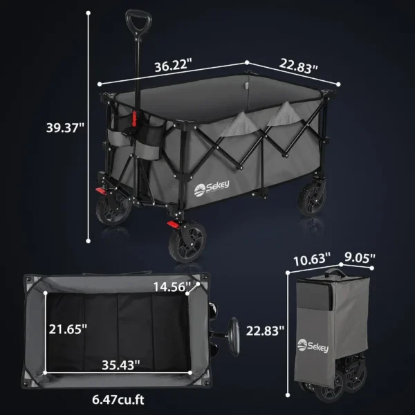 SEKEY's Folding Cart Heavy Duty - Image 2