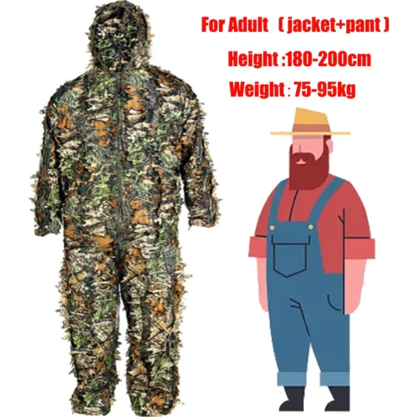 Sniper Jungle Camouflage Hunting Ghillie Suits