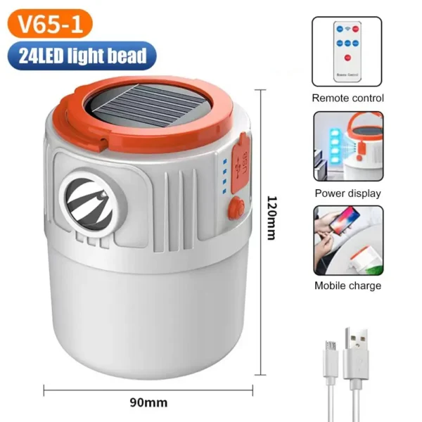 Solar Camping Portable Lantern