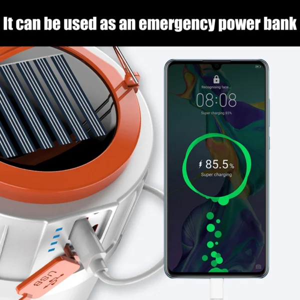 Solar Camping Portable Lantern