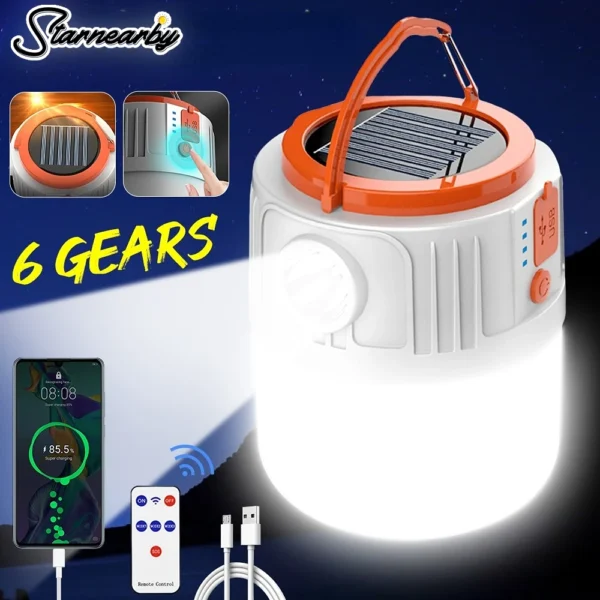 Solar Camping Portable Lantern