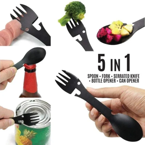 Stainless Steel Multifunctional Flatware - Image 4