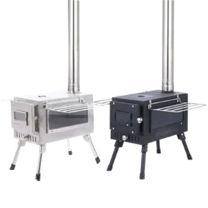Stainless Steel Wood Folding Stove