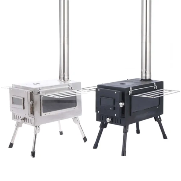 Stainless Steel Wood Folding Stove