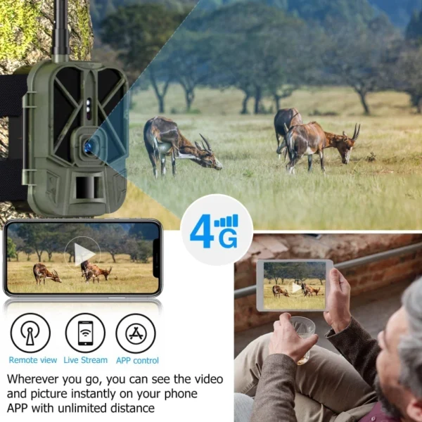 SUNTEKCAM's HC-940PROLi Trail Camera 36MP 4K