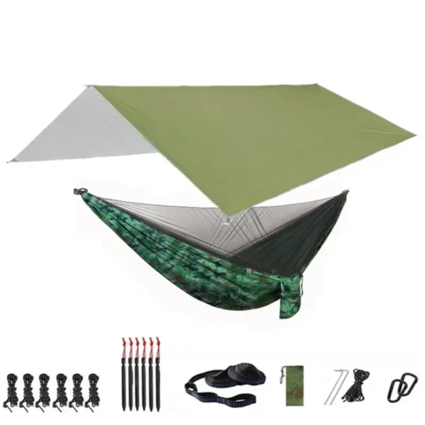 SWALLOWTAIL's Hammock with Bug Net and Rainfly Tarp
