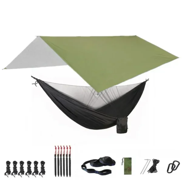 SWALLOWTAIL's Hammock with Bug Net and Rainfly Tarp