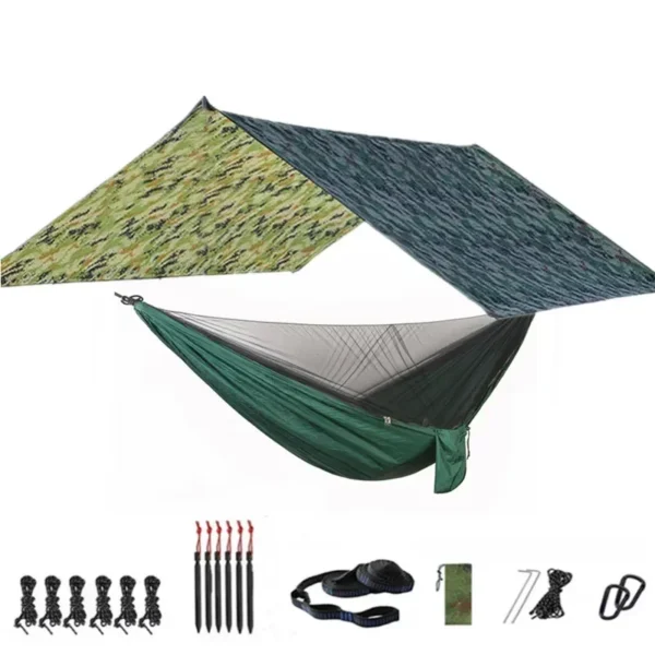 SWALLOWTAIL's Hammock with Bug Net and Rainfly Tarp