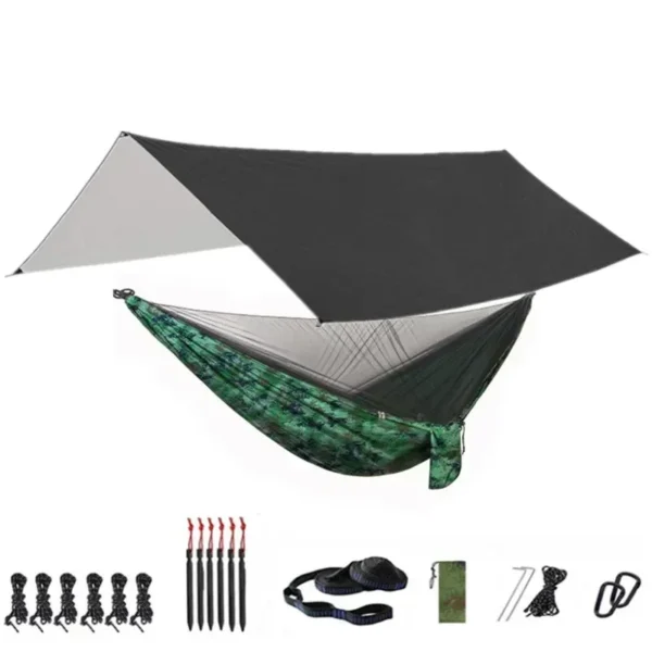 SWALLOWTAIL's Hammock with Bug Net and Rainfly Tarp