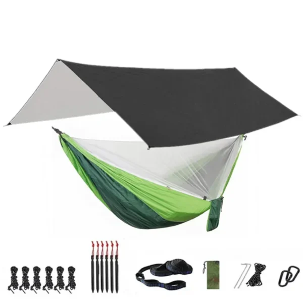 SWALLOWTAIL's Hammock with Bug Net and Rainfly Tarp