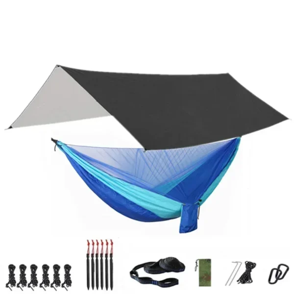 SWALLOWTAIL's Hammock with Bug Net and Rainfly Tarp