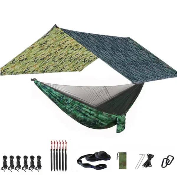 SWALLOWTAIL's Hammock with Bug Net and Rainfly Tarp