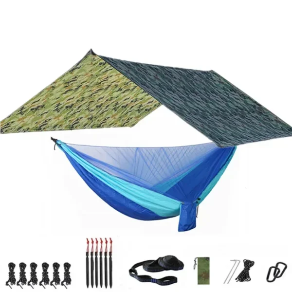 SWALLOWTAIL's Hammock with Bug Net and Rainfly Tarp