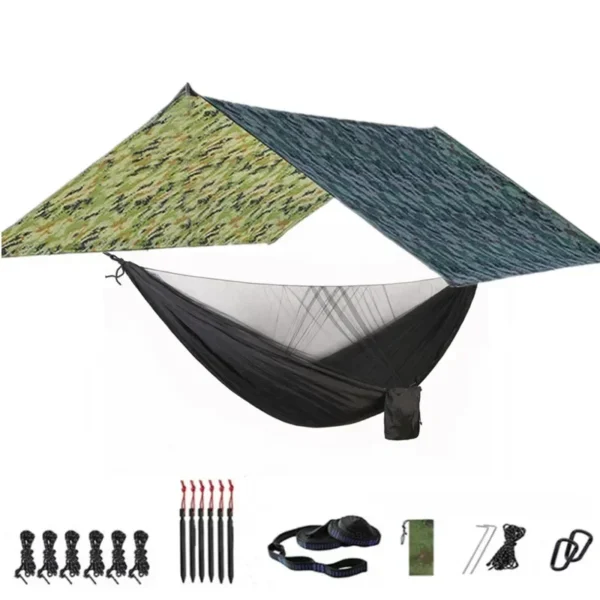 SWALLOWTAIL's Hammock with Bug Net and Rainfly Tarp