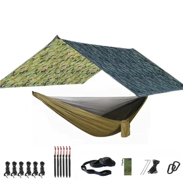 SWALLOWTAIL's Hammock with Bug Net and Rainfly Tarp