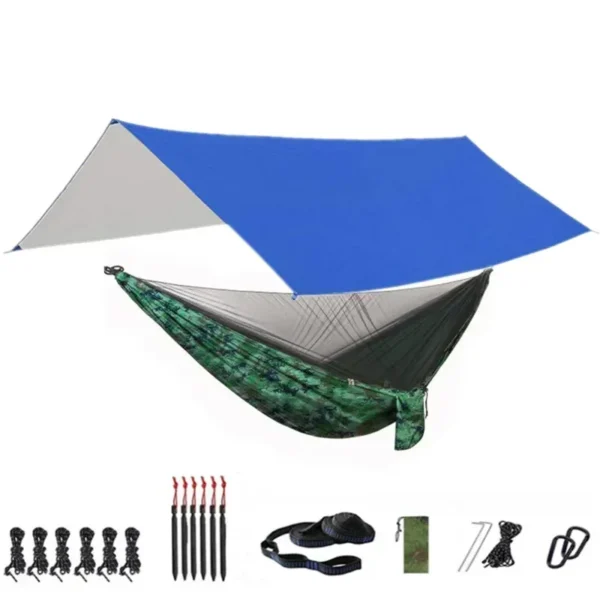 SWALLOWTAIL's Hammock with Bug Net and Rainfly Tarp