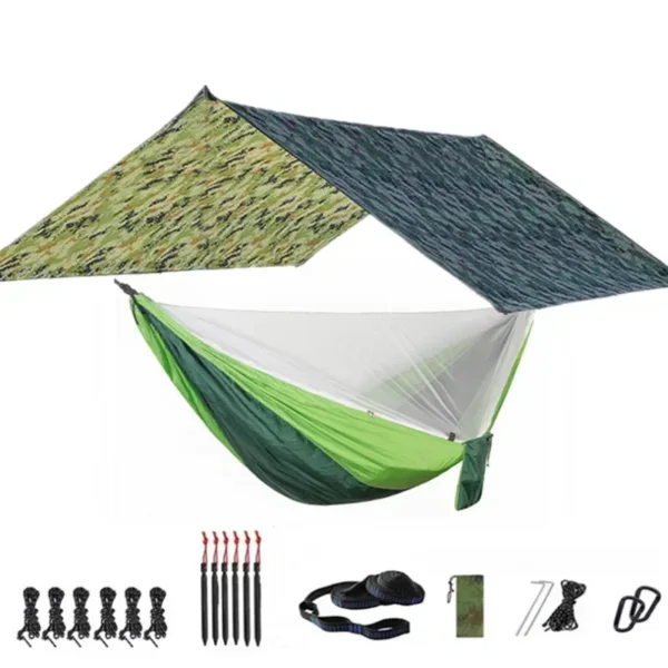 SWALLOWTAIL's Hammock with Bug Net and Rainfly Tarp