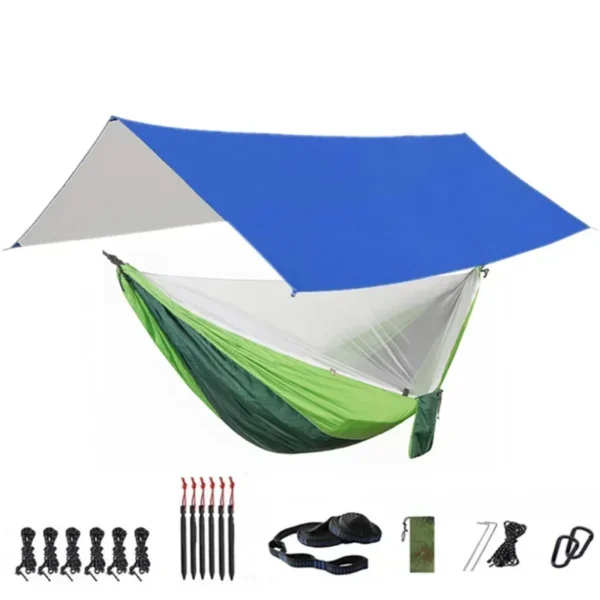 SWALLOWTAIL's Hammock with Bug Net and Rainfly Tarp