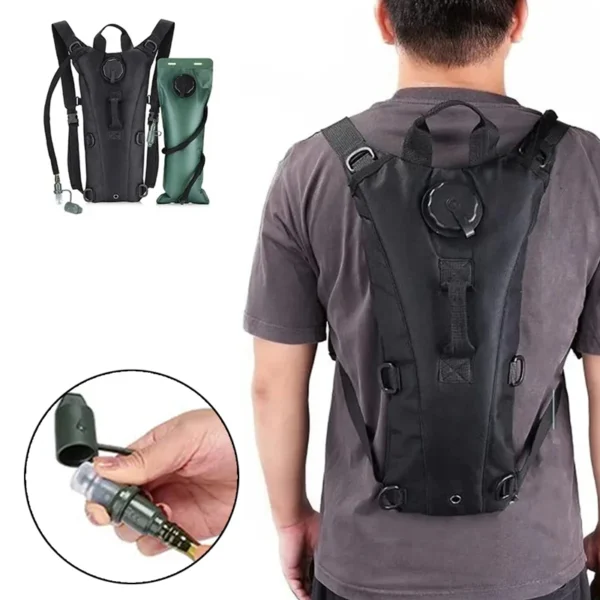Tactical Hydration Backpack with 3L Bladder
