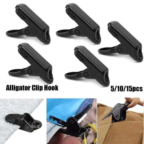 Tent Awning Canopy Alligator Clip Snap - Image 2