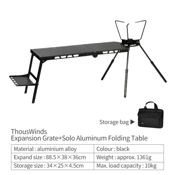 Thous Winds' Aluminum Folding Table