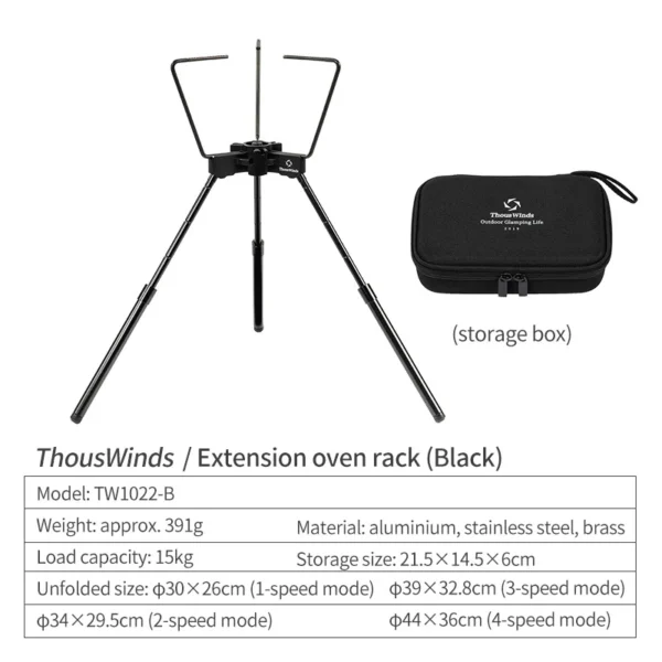 Thous Winds' Aluminum Folding Table