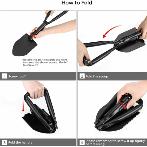 Tomastine's Folding Mini Shovel