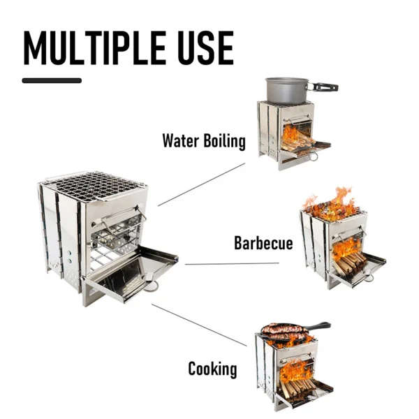 Tomshoo's Foldable Wood Stove - Image 4