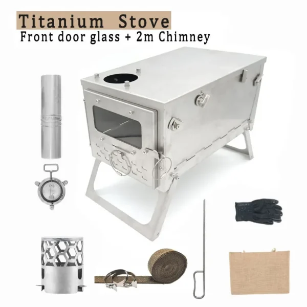 Tryhomy's 1mm Titanium Wood Stove - Image 7